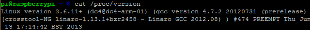 Check the current Linux versions